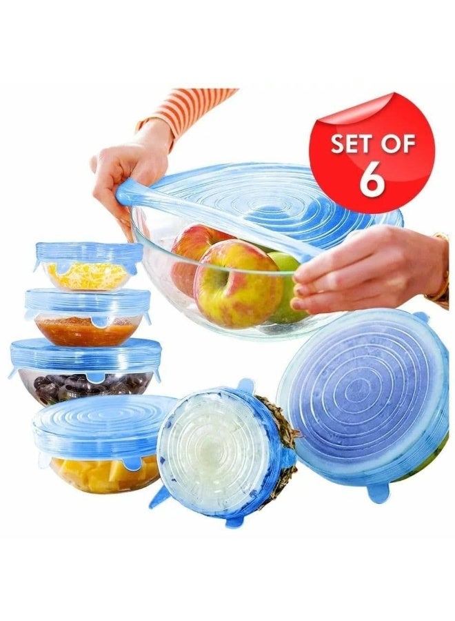 غطاء سيليكون استريتش 6 قطع - Image 2